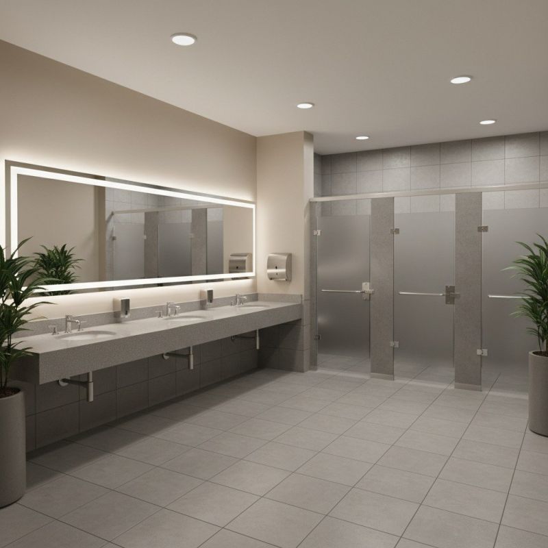 Office Restroom Renovation in Denver County, CO